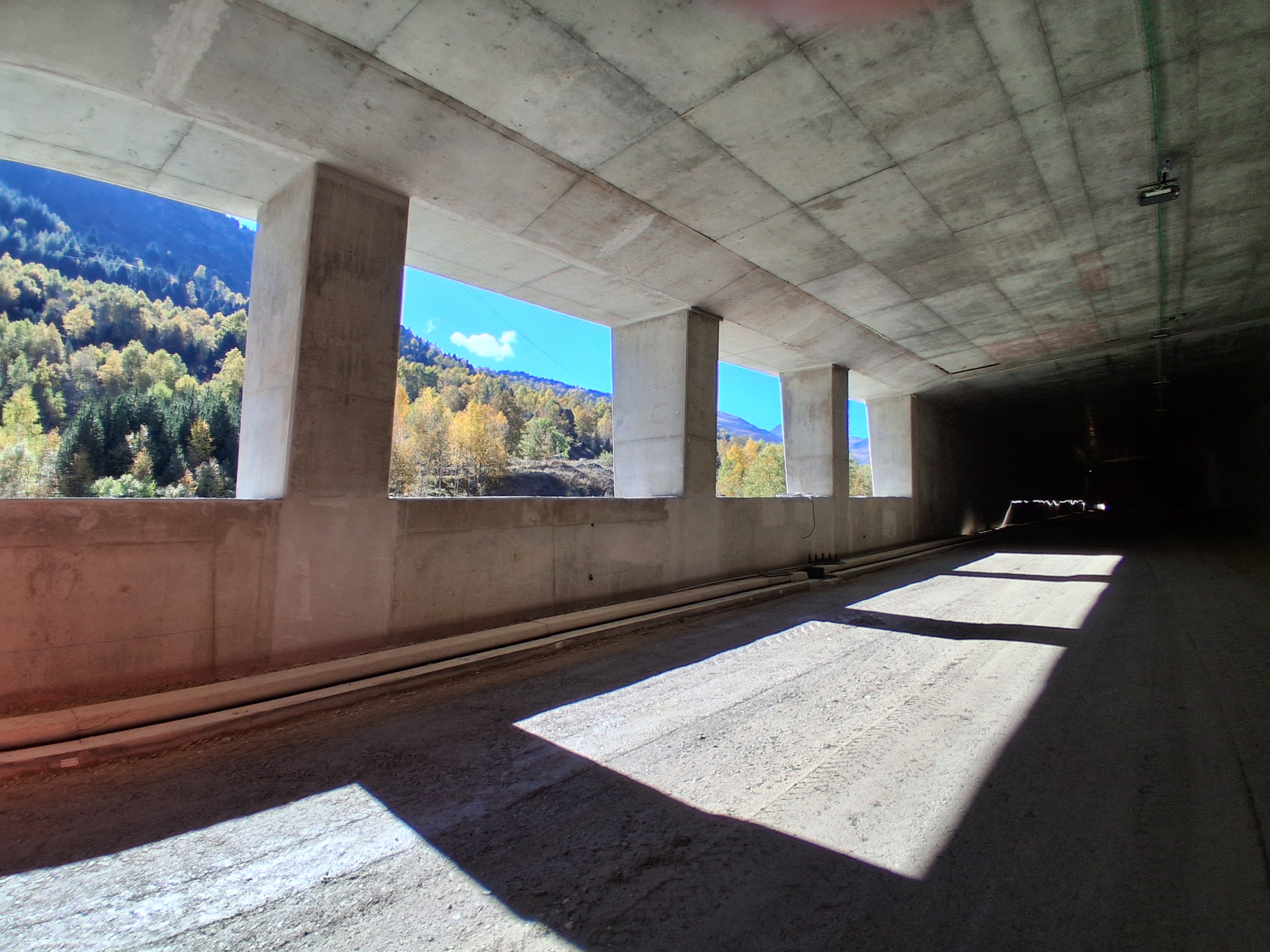Intérieur de la galerie
